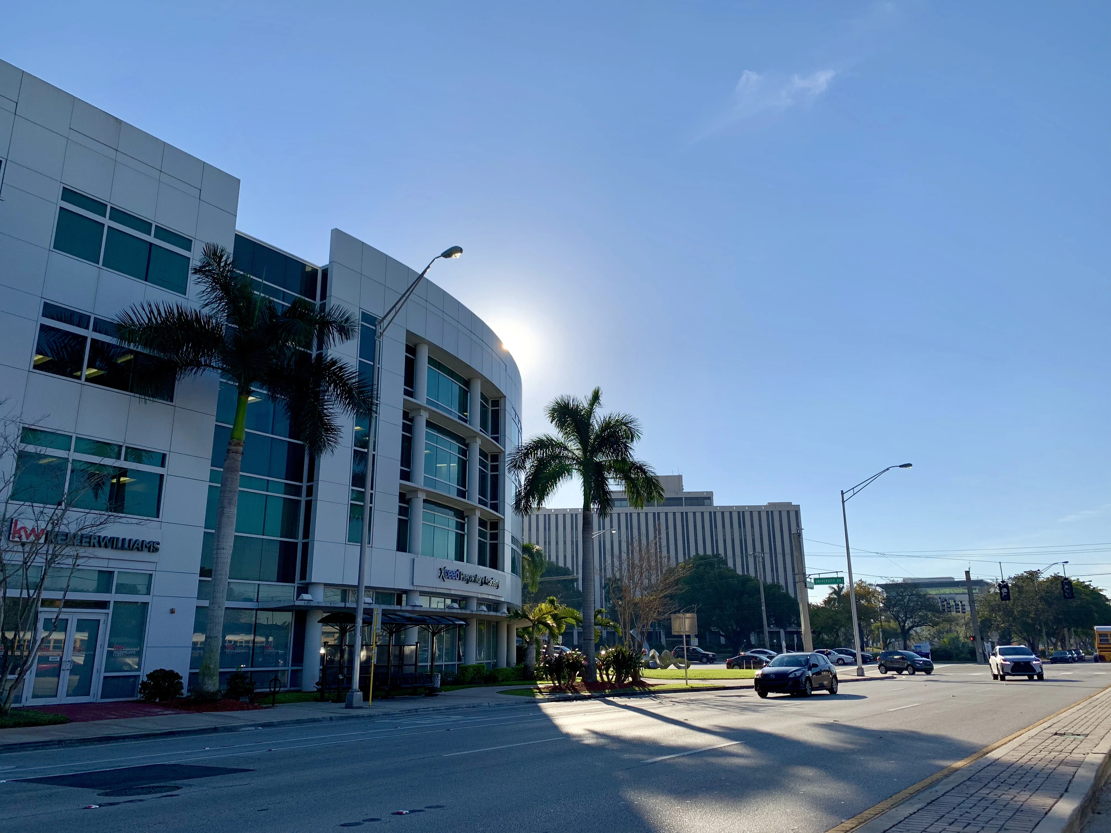Downtown Coral Springs, City Hall and surrounding streets