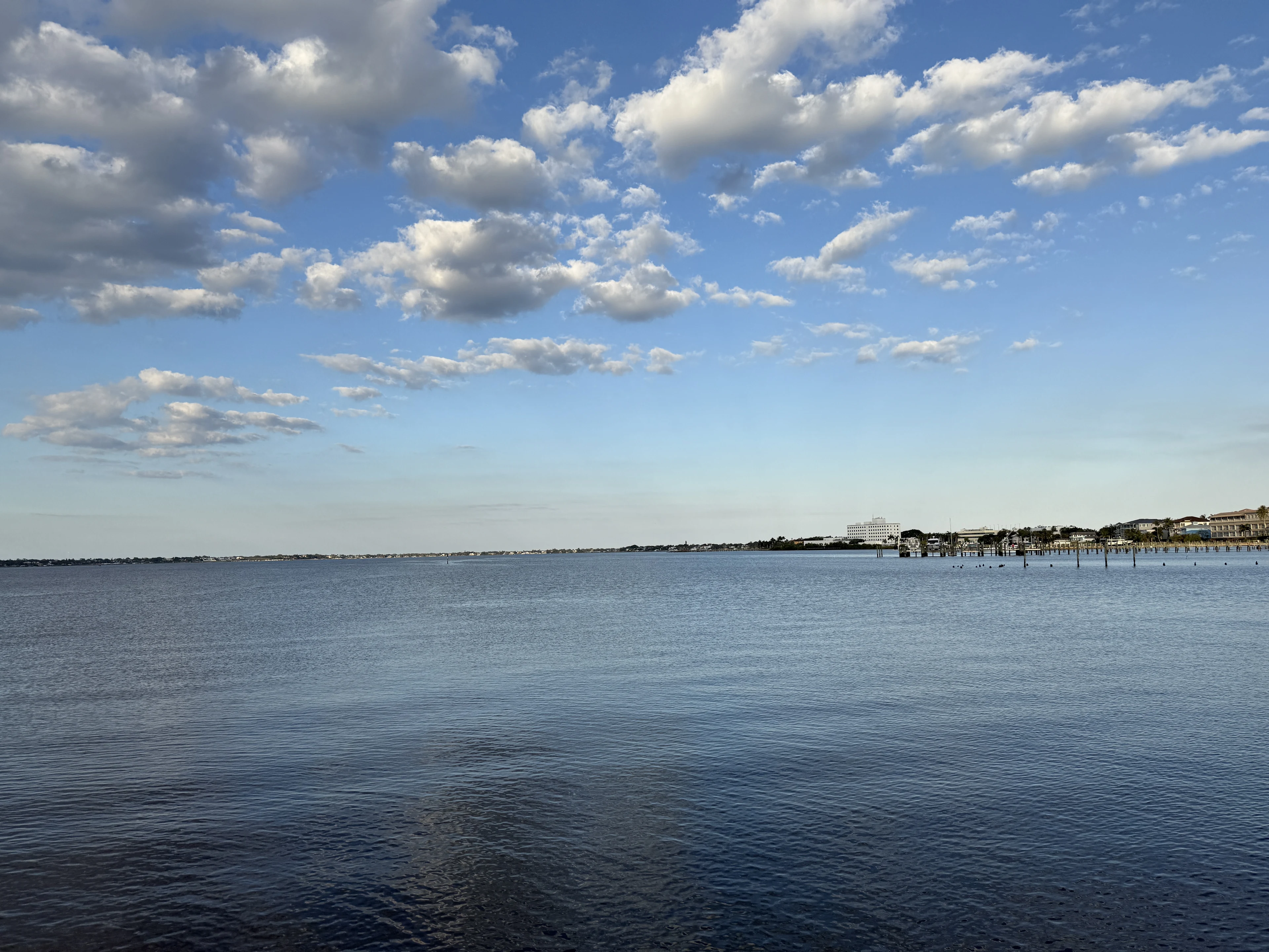 St. Lucie River, A view from the Stuart Riverwalk