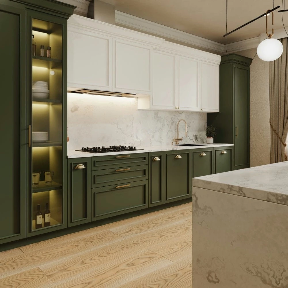Additional view of the Coral Springs Green Kitchen project.