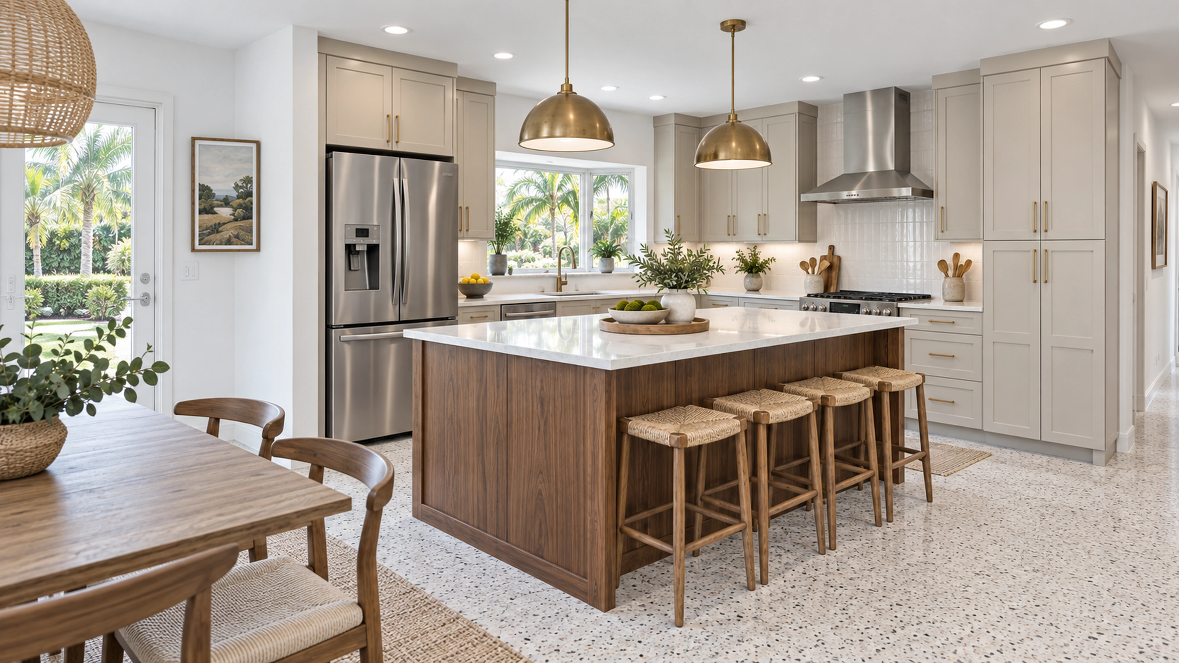 Family Kitchen — a place to gather; design-concept visualization.
