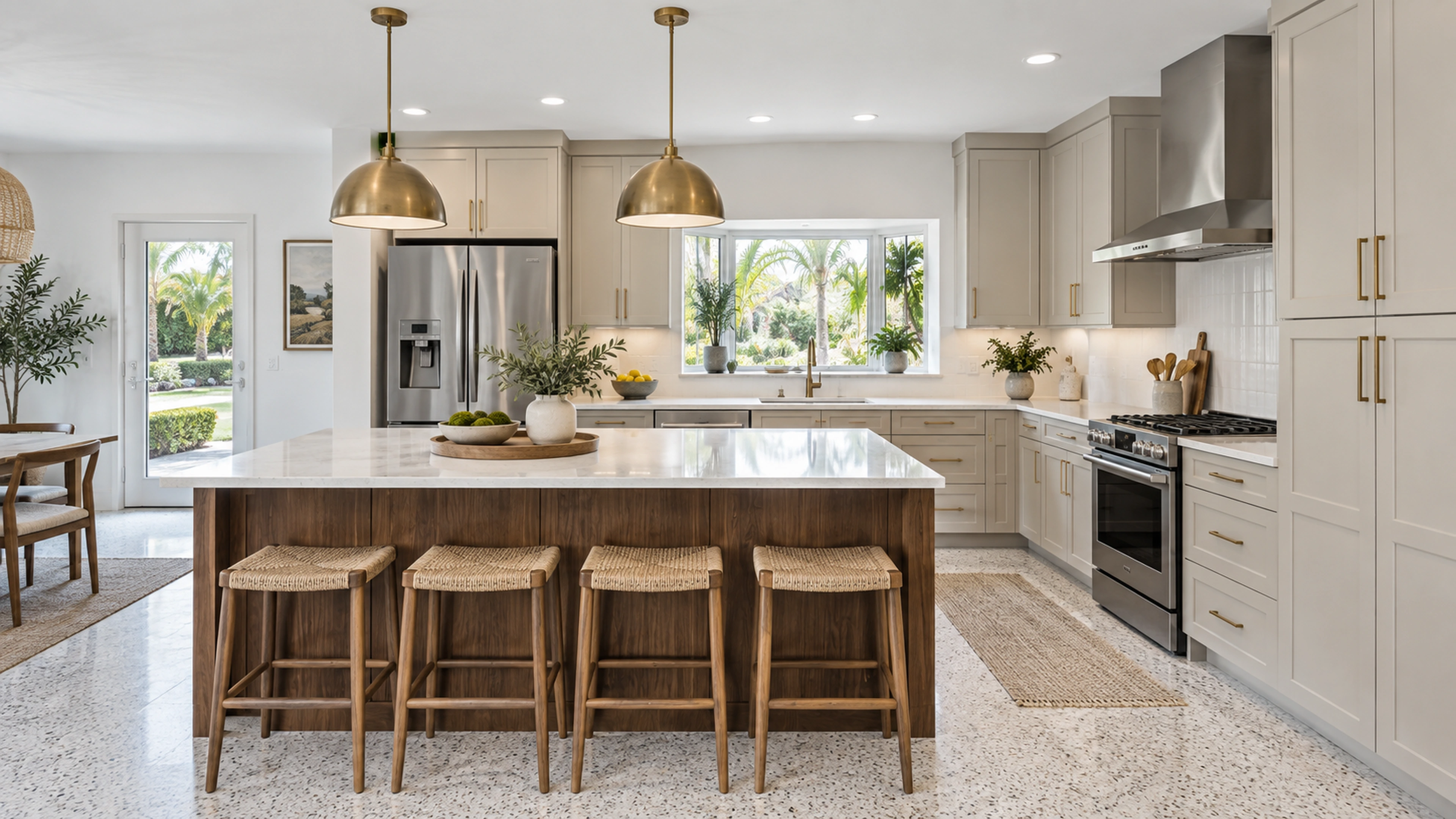 Family Kitchen — the kitchen, considered as a whole; design-concept visualization.