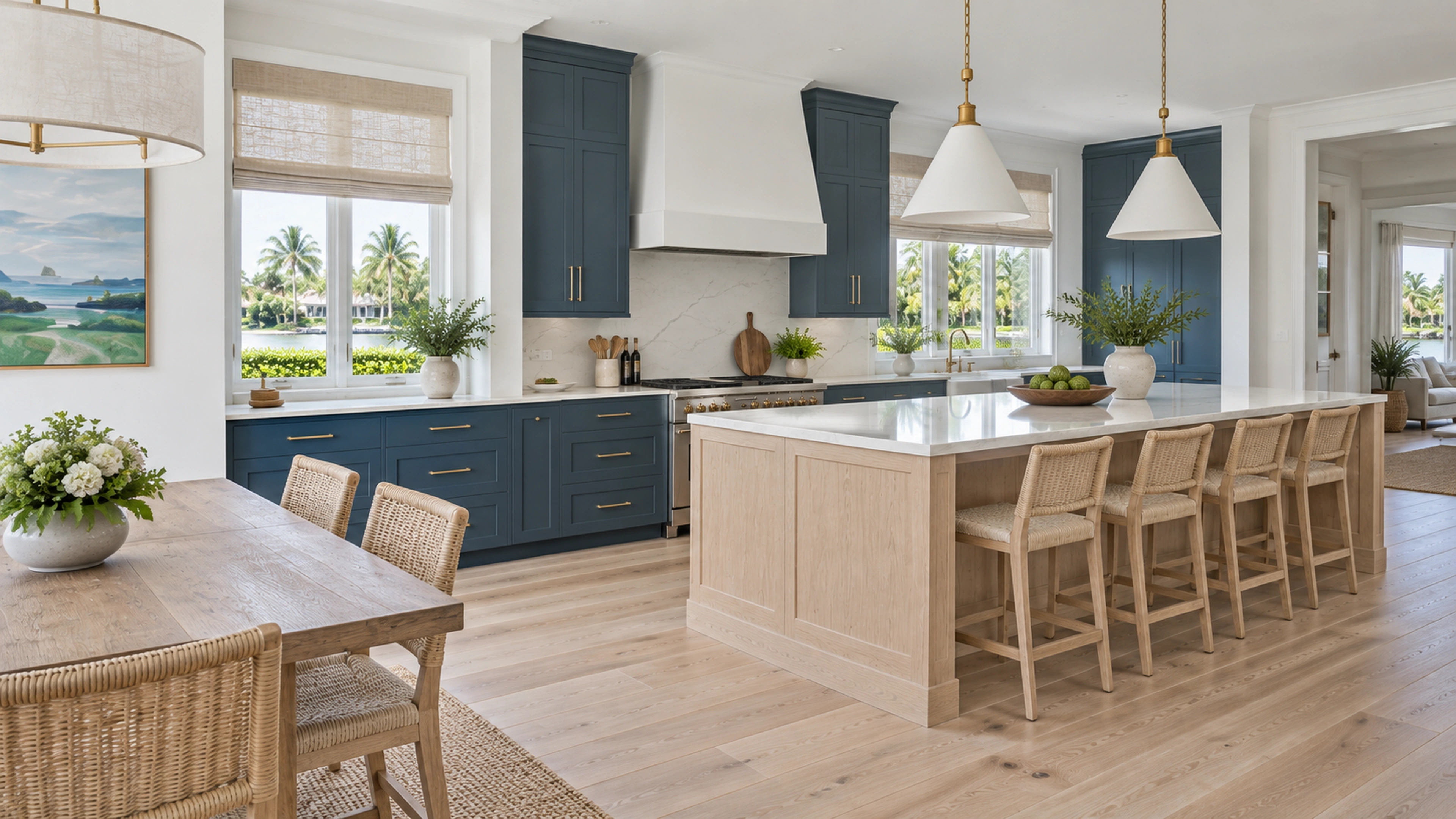 River Light Kitchen — a place to gather; design-concept visualization.