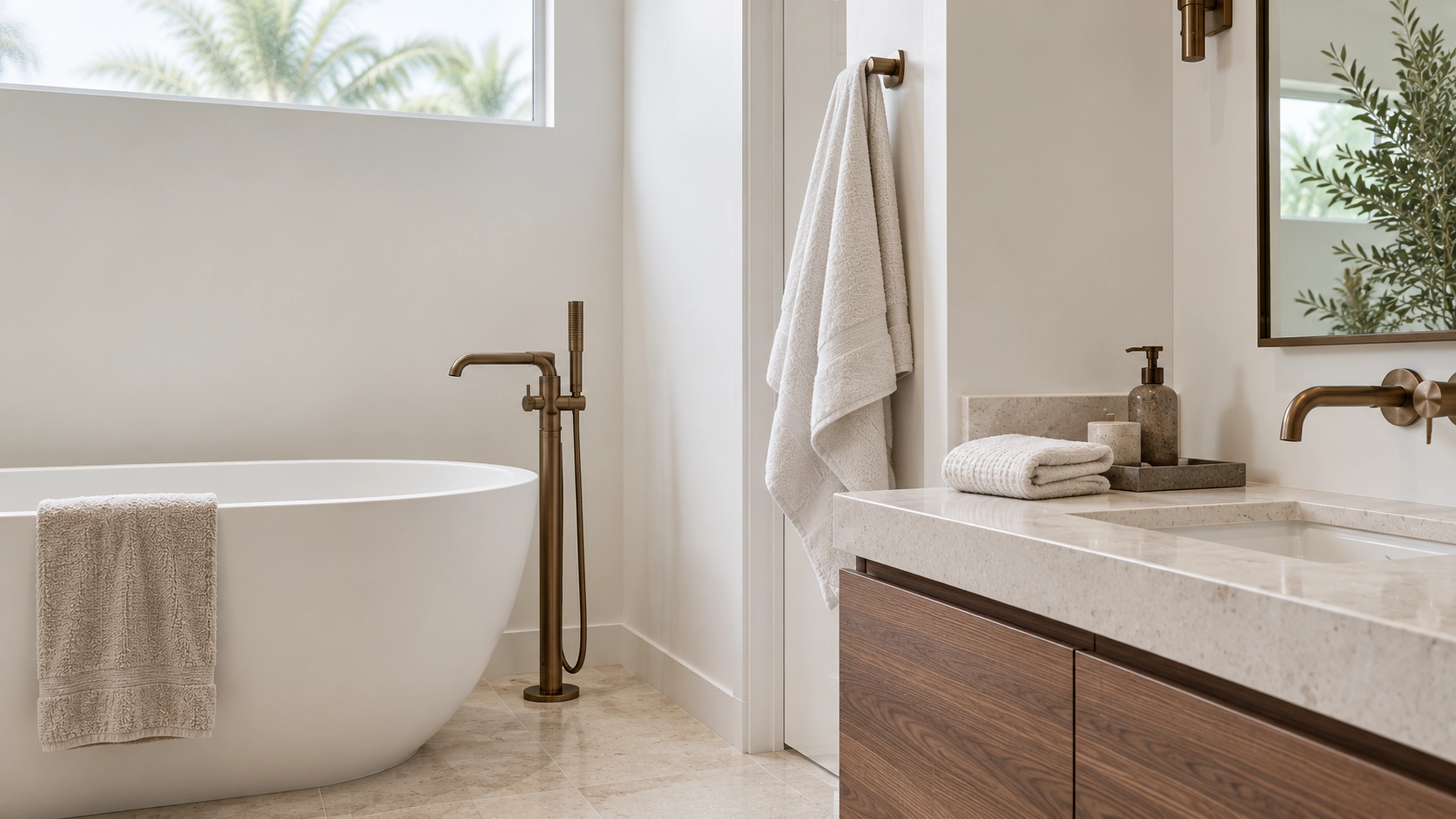 The Spa Bathroom — everyday details; design-concept visualization.